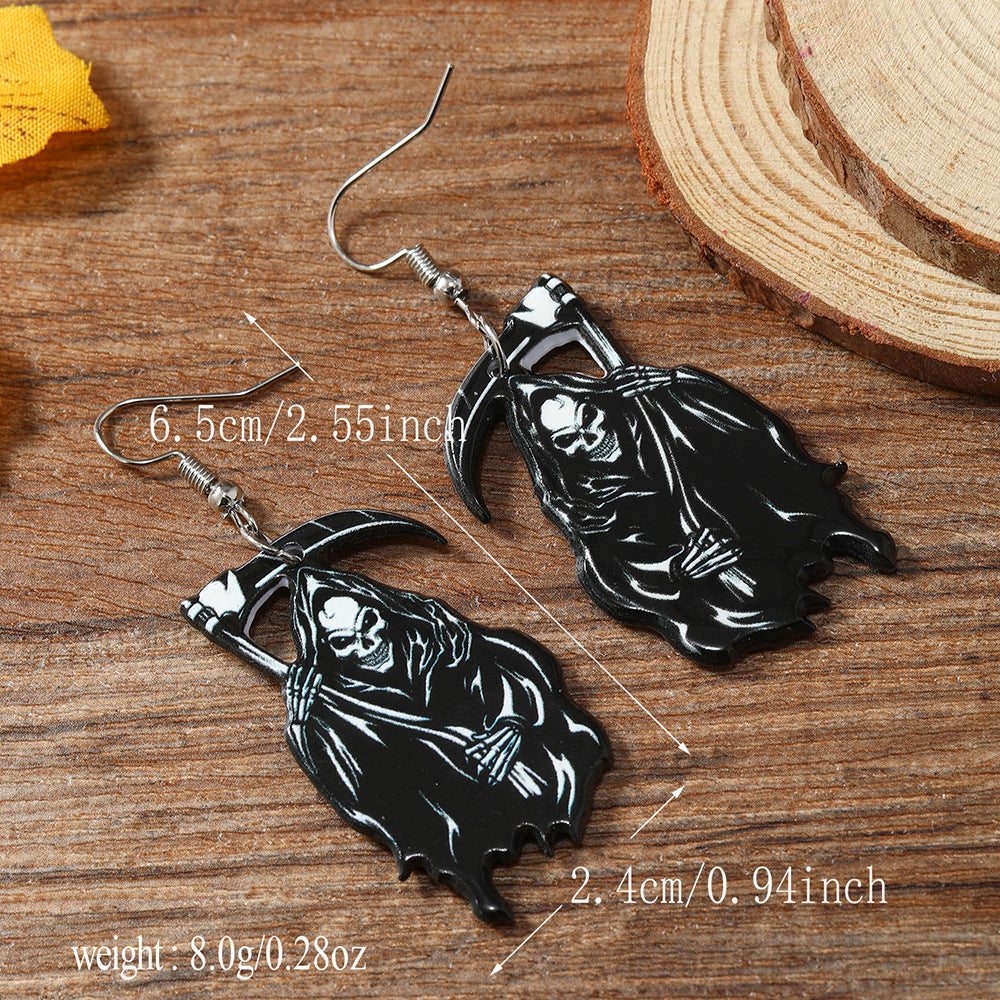 Wholesale Acrylic  earrings funny earrings